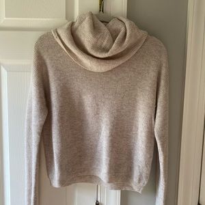 Theory Cashmere Wool Cowl Neck Everly Sweater